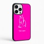 כיסוי בעיצוב אישי עם השם שלך לדגם - Apple iPhone 16 Pro Max בעיצוב חתול