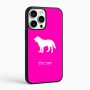 כיסוי בעיצוב אישי עם השם שלך לדגם - Apple iPhone 16 Pro Max בעיצוב כלב