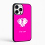 כיסוי בעיצוב אישי עם השם שלך לדגם - Apple iPhone 16 Pro Max בעיצוב ראש פיל