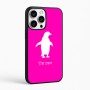 כיסוי בעיצוב אישי עם השם שלך לדגם - Apple iPhone 16 Pro Max בעיצוב פינגווין