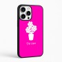 כיסוי בעיצוב אישי עם השם שלך לדגם - Apple iPhone 16 Pro Max בעיצוב פרח