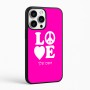 כיסוי בעיצוב אישי עם השם שלך לדגם - Apple iPhone 16 Pro Max בעיצוב אהבה