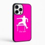 כיסוי בעיצוב אישי עם השם שלך לדגם - Apple iPhone 16 Pro Max בעיצוב קפיצת משוכות