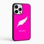 כיסוי בעיצוב אישי עם השם שלך לדגם - Apple iPhone 16 Pro Max בעיצוב נוצת נוצה