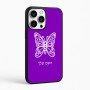 כיסוי בעיצוב אישי עם השם שלך לדגם - Apple iPhone 16 Pro Max בעיצוב פרפר