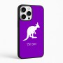 כיסוי בעיצוב אישי עם השם שלך לדגם - Apple iPhone 16 Pro Max בעיצוב קנגורו