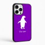 כיסוי בעיצוב אישי עם השם שלך לדגם - Apple iPhone 16 Pro Max בעיצוב פינגווין