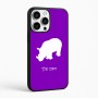 כיסוי בעיצוב אישי עם השם שלך לדגם - Apple iPhone 16 Pro Max בעיצוב קרנף