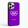 כיסוי בעיצוב אישי עם השם שלך לדגם - Apple iPhone 16 Pro Max בעיצוב אולימפי