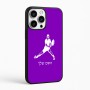 כיסוי בעיצוב אישי עם השם שלך לדגם - Apple iPhone 16 Pro Max בעיצוב שחקן טניס
