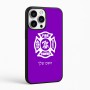 כיסוי בעיצוב אישי עם השם שלך לדגם - Apple iPhone 16 Pro Max בעיצוב כבאי - תגית