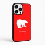 כיסוי בעיצוב אישי עם השם שלך לדגם - Apple iPhone 16 Pro Max בעיצוב דוב