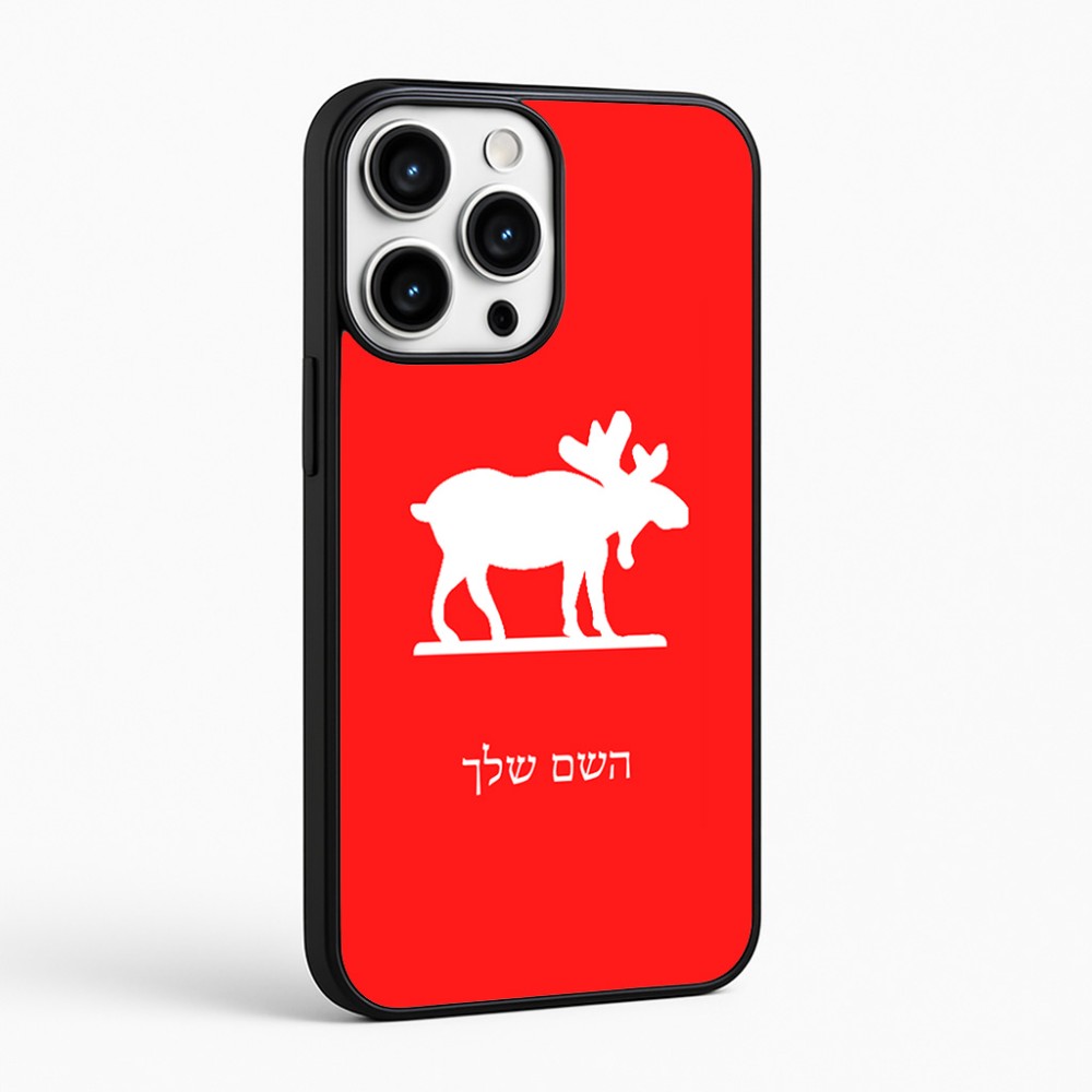 כיסוי בעיצוב אישי עם השם שלך לדגם - Apple iPhone 16 Pro Max בעיצוב דישון