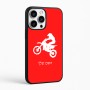 כיסוי בעיצוב אישי עם השם שלך לדגם - Apple iPhone 16 Pro Max בעיצוב מוטוקרוס