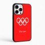 כיסוי בעיצוב אישי עם השם שלך לדגם - Apple iPhone 16 Pro Max בעיצוב אולימפי