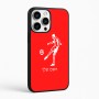 כיסוי בעיצוב אישי עם השם שלך לדגם - Apple iPhone 16 Pro Max בעיצוב שחקן כדורגל