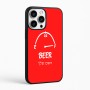כיסוי בעיצוב אישי עם השם שלך לדגם - Apple iPhone 16 Pro Max בעיצוב מיכל של בירה