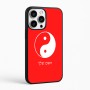 כיסוי בעיצוב אישי עם השם שלך לדגם - Apple iPhone 16 Pro Max בעיצוב סמל יינג יאנג