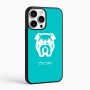 כיסוי בעיצוב אישי עם השם שלך לדגם - Apple iPhone 16 Pro Max בעיצוב פרצוף בולדוג