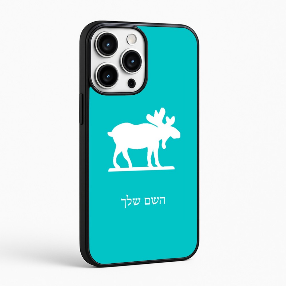 כיסוי בעיצוב אישי עם השם שלך לדגם - Apple iPhone 16 Pro Max בעיצוב דישון