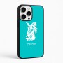 כיסוי בעיצוב אישי עם השם שלך לדגם - Apple iPhone 16 Pro Max בעיצוב ארנב מחזיק גזר