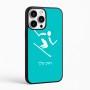 כיסוי בעיצוב אישי עם השם שלך לדגם - Apple iPhone 16 Pro Max בעיצוב סקי אולימפי