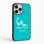 כיסוי בעיצוב אישי עם השם שלך לדגם - Apple iPhone 16 Pro Max בעיצוב כדור מים אולימפי