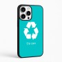 כיסוי בעיצוב אישי עם השם שלך לדגם - Apple iPhone 16 Pro Max בעיצוב למחזר