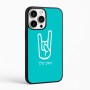 כיסוי בעיצוב אישי עם השם שלך לדגם - Apple iPhone 16 Pro Max בעיצוב יד סלע