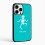 כיסוי בעיצוב אישי עם השם שלך לדגם - Apple iPhone 16 Pro Max בעיצוב סקלטון