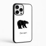 כיסוי בעיצוב אישי עם השם שלך לדגם - Apple iPhone 16 Pro Max בעיצוב דוב