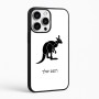 כיסוי בעיצוב אישי עם השם שלך לדגם - Apple iPhone 16 Pro Max בעיצוב קנגורו
