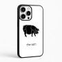 כיסוי בעיצוב אישי עם השם שלך לדגם - Apple iPhone 16 Pro Max בעיצוב חזיר