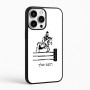 כיסוי בעיצוב אישי עם השם שלך לדגם - Apple iPhone 16 Pro Max בעיצוב רוכב סוסים