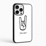 כיסוי בעיצוב אישי עם השם שלך לדגם - Apple iPhone 16 Pro Max בעיצוב יד סלע