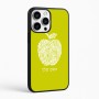 כיסוי בעיצוב אישי עם השם שלך לדגם - Apple iPhone 16 Pro Max בעיצוב הדפס תפוח