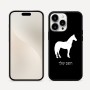 כיסוי בעיצוב אישי עם השם שלך לדגם - Apple iPhone 16 Pro Max בעיצוב סוס