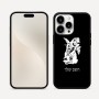 כיסוי בעיצוב אישי עם השם שלך לדגם - Apple iPhone 16 Pro Max בעיצוב ארנב מחזיק גזר