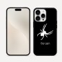 כיסוי בעיצוב אישי עם השם שלך לדגם - Apple iPhone 16 Pro Max בעיצוב עכביש