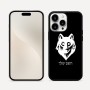 כיסוי בעיצוב אישי עם השם שלך לדגם - Apple iPhone 16 Pro Max בעיצוב זאב