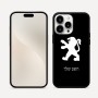 כיסוי בעיצוב אישי עם השם שלך לדגם - Apple iPhone 16 Pro Max בעיצוב פיג'ו