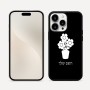כיסוי בעיצוב אישי עם השם שלך לדגם - Apple iPhone 16 Pro Max בעיצוב פרח