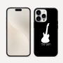 כיסוי בעיצוב אישי עם השם שלך לדגם - Apple iPhone 16 Pro Max בעיצוב גיטרה