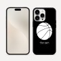 כיסוי בעיצוב אישי עם השם שלך לדגם - Apple iPhone 16 Pro Max בעיצוב כדורסל