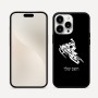 כיסוי בעיצוב אישי עם השם שלך לדגם - Apple iPhone 16 Pro Max בעיצוב אופנוע שלג