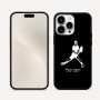 כיסוי בעיצוב אישי עם השם שלך לדגם - Apple iPhone 16 Pro Max בעיצוב שחקן טניס