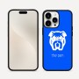 כיסוי בעיצוב אישי עם השם שלך לדגם - Apple iPhone 16 Pro Max בעיצוב פרצוף בולדוג