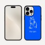 כיסוי בעיצוב אישי עם השם שלך לדגם - Apple iPhone 16 Pro Max בעיצוב חתול