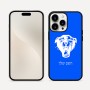 כיסוי בעיצוב אישי עם השם שלך לדגם - Apple iPhone 16 Pro Max בעיצוב פני פנטרה
