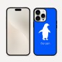 כיסוי בעיצוב אישי עם השם שלך לדגם - Apple iPhone 16 Pro Max בעיצוב פינגווין
